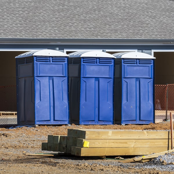 how do you ensure the portable restrooms are secure and safe from vandalism during an event in Bee Cave TX